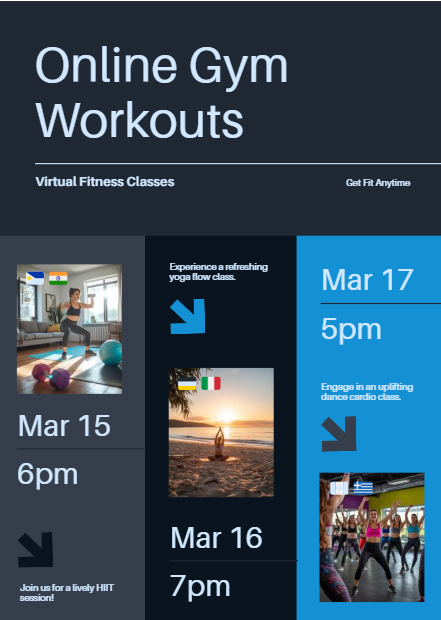 Gym and FitnessTemplate
